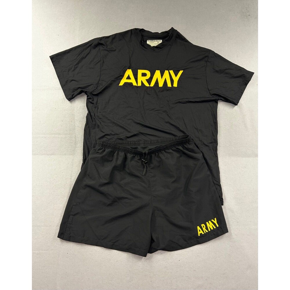 ARMY Men’s APFU T-shirt and Physical Fitness Shorts Set